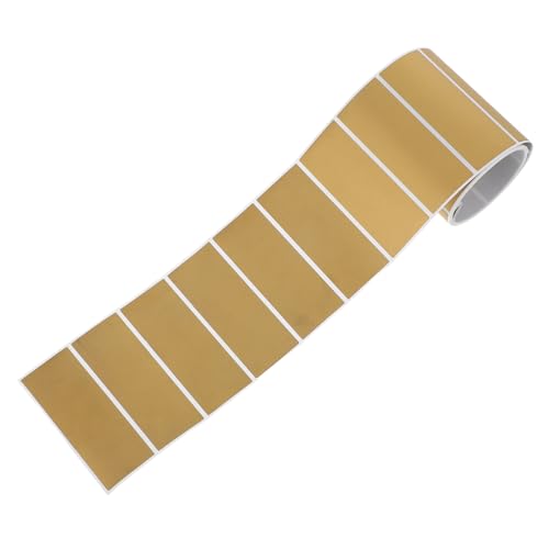 VILLFUL Kratzschutzbeschichtung 1 Rolle Diy Rubbeletikett Partyspiele Rubbeln Abziehen Etikett Rechteck Klassenzimmer Belohnung von VILLFUL