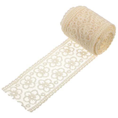 VILLFUL 1 Rolle Spitzenbesatz Bestickter Spitzenbesatz Für Kleidung Nähbesatzdekoration Zum Selbermachen VILLFUL 1 Rolle Spitzenbesatz Bestickter Spitzenbesatz Für Kleidung Nähbesatzdekoration Zum Selbermachen von VILLFUL
