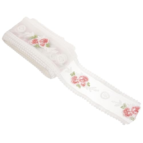 VILLFUL 1 Rolle Spitzenstickereiband Geschenkbänder Dekorationsbänder Diy-spitzenbänder Für Bastelarbeiten Kleidungsdekor Haarschmuck von VILLFUL