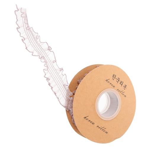 VILLFUL 1 Rolle Stretch Spitze, Dehnbares Band, Spitzendekor, Nähen, Spitzenband, Elastische Borte, Nähen, Spitze, Basteln, Blumenmuster, Spitzenband, Stoff, Spitzenbesatz, Elastische von VILLFUL