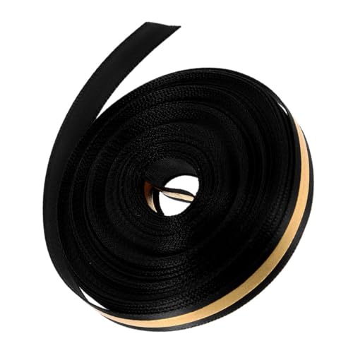 VILLFUL 1 Rolle Themen Geschenkbänder Schwarzes Goldenes Dekorationsband für Diy Geschenkverpackungen Yards für Abschlussfeiern und Bastelprojekte von VILLFUL