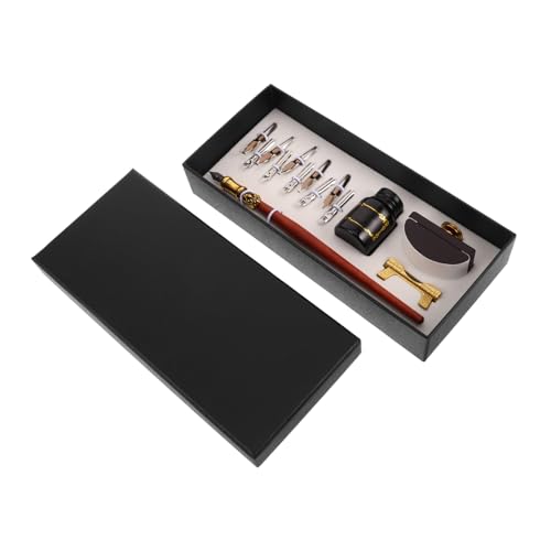 VILLFUL 1 Satz Dip -Stift -Set Kalligraphie Dip Stift Moderne Kalligraphiestifte Dip-Stifte Cartoon-Zeichenstifte Handbeschriftungsstifte Kalligraphie-Füllfederhalter Rostfreier Stahl VILLFUL 1 Satz Dip -Stift -Set Kalligraphie Dip Stift Moderne Kalligraphiestifte Dip-Stifte Cartoon-Zeichenstifte Handbeschriftungsstifte Kalligraphie-Füllfederhalter Rostfreier Stahl von VILLFUL