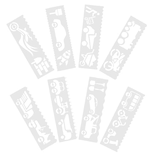 VILLFUL 1 Satz Diy Fahrzeugmalerei Schablonen für Wiederverwendbare Vorlagen für Wandgestaltung Bastelprojekte und Aktivitäten Fördert Kreativität und Handwerkliche Fähigkeiten VILLFUL 1 Satz Diy Fahrzeugmalerei Schablonen für Wiederverwendbare Vorlagen für Wandgestaltung Bastelprojekte und Aktivitäten Fördert Kreativität und Handwerkliche Fähigkeiten von VILLFUL