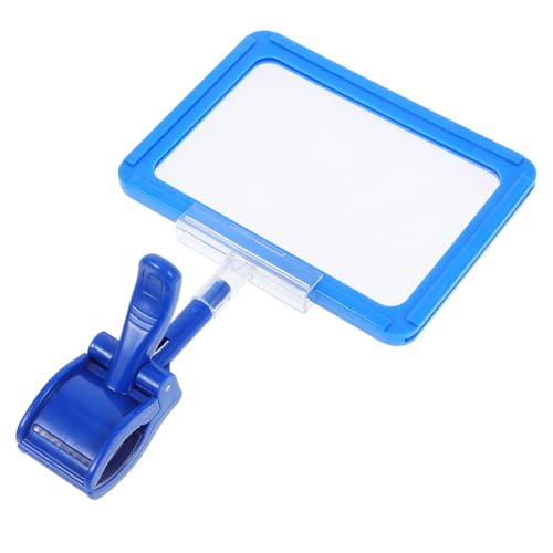 VILLFUL Doppelseitiges Preisschild Mit Klemmdisplay-clips Drehbarer Schilderanhänger-clip Für Schilderdisplays in Supermärkten Büros Und Geschäften von VILLFUL