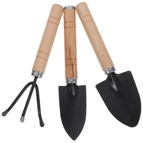 VILLFUL 1 Satz Gartenwerkzeug Set mit Schaufel und Rechen für Vielseitige Gartenarbeiten Leicht und Tragbar für Blumen Gemüse und Sukkulenten von VILLFUL