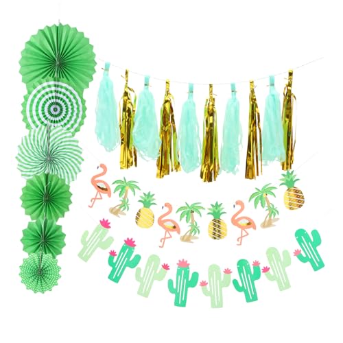 VILLFUL 1 Satz Hawaiian Party Dekoration Flamingo und Ananas Papierhänger für Tropische Themenpartys Aloha Feier Zubehör Farben für Unvergessliche VILLFUL 1 Satz Hawaiian Party Dekoration Flamingo und Ananas Papierhänger für Tropische Themenpartys Aloha Feier Zubehör Farben für Unvergessliche von VILLFUL