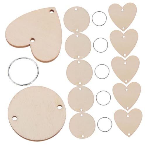 VILLFUL 1 Satz Holzscheiben Diy für Dekoration Runde Herzförmige Holzscheiben mit Schlüsselringen für Hochzeiten Weihnachten Geburtstagsfeiern und Kreative Projekte VILLFUL 1 Satz Holzscheiben Diy für Dekoration Runde Herzförmige Holzscheiben mit Schlüsselringen für Hochzeiten Weihnachten Geburtstagsfeiern und Kreative Projekte von VILLFUL