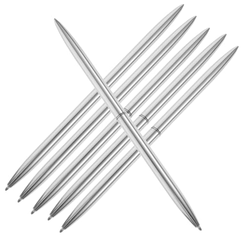 VILLFUL 1 Satz Kugelschreiber Aus Metall Ästhetische Stifte Metallisch Kugelschreiber Für Schreibwaren Bunte Stifte Dicke Stifte Mehrfarbig Blau Goldener Stift Mit Dekorativ Silber 6 Stück VILLFUL 1 Satz Kugelschreiber Aus Metall Ästhetische Stifte Metallisch Kugelschreiber Für Schreibwaren Bunte Stifte Dicke Stifte Mehrfarbig Blau Goldener Stift Mit Dekorativ Silber 6 Stück von VILLFUL