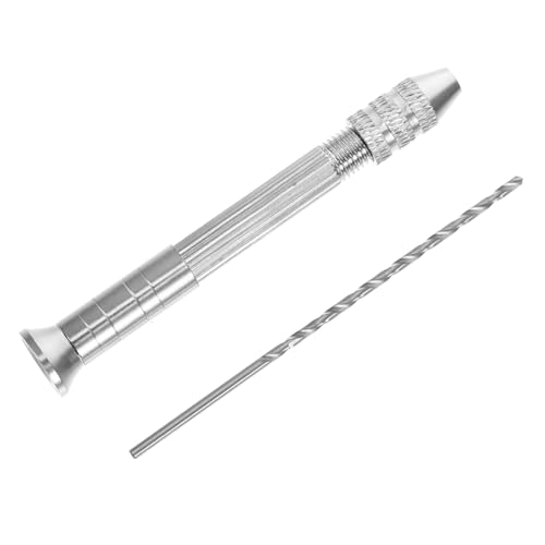 VILLFUL 1 Satz Mini Handbohrer Set für Kerzenherstellung Schmuck und DIY Projekte Präzises Metall Bohrwerkzeug mit Langlebigen Bohrern für Kreative Handarbeiten und von VILLFUL