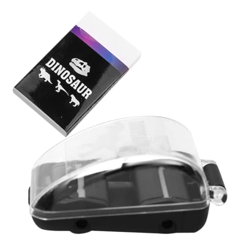 VILLFUL 1 Satz Mini Schreibtisch Radiergummi Krümelroller Set Tragbarer Sammler für Radiergummispäne und Kleine Rückstände Wiederverwendbar mit Sanftem Roller und Abnehmbarem Deckel für von VILLFUL