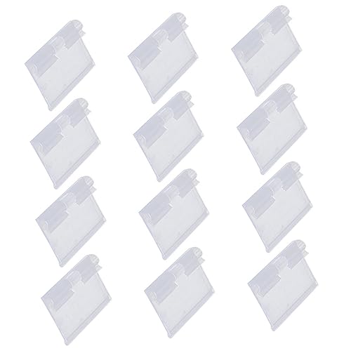 VILLFUL 1 Satz Preisetiketten Für Supermärkte Transparent Langlebige Preisschilder Für Regale Einfache Anwendung Für Dekoration Und Langfristige Nutzung 30 Stück von VILLFUL
