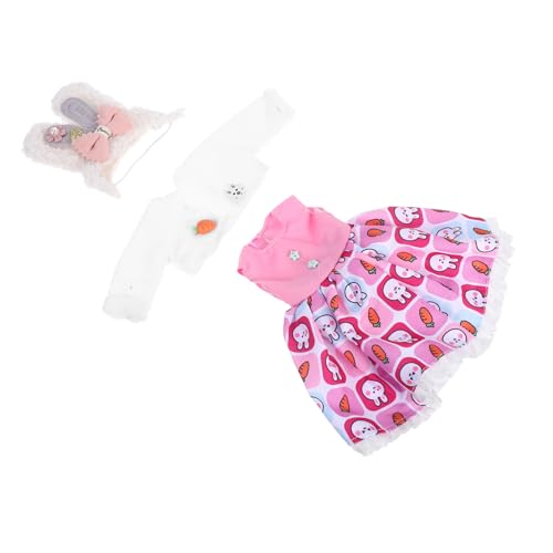 VILLFUL 1 Satz Puppenoutfit Set Niedliche Kleidung für Teilige Puppen Kleid Mantel und Stirnband DIY Puppenprojekte und Anpassungen und Gefertigt VILLFUL 1 Satz Puppenoutfit Set Niedliche Kleidung für Teilige Puppen Kleid Mantel und Stirnband DIY Puppenprojekte und Anpassungen und Gefertigt von VILLFUL