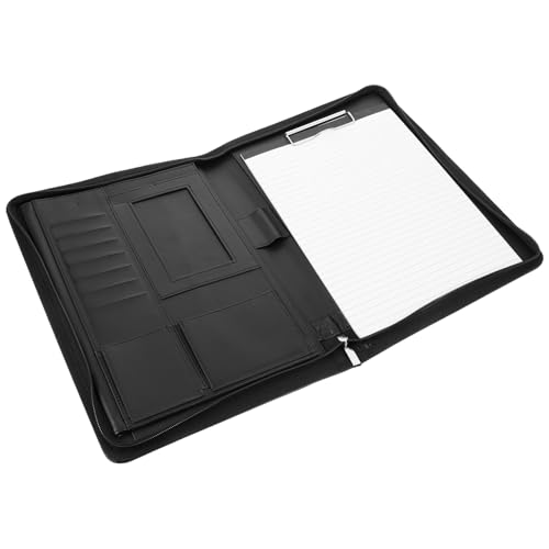 VILLFUL 1 Satz Reißverschluss Dokumentenmappe Multifunktionale Organizer Tasche für Professionelle Dokumente Notizen und Zubehör Wasserfest und für und Meetings von VILLFUL