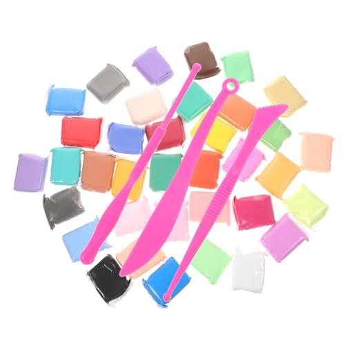 VILLFUL 1 Satz Teiliges Knete für Modellierwerkzeuge und Lufttrocknende Knetmasse für Basteln für Kindergarten und Diy Projekte Sicheres Material Design von VILLFUL
