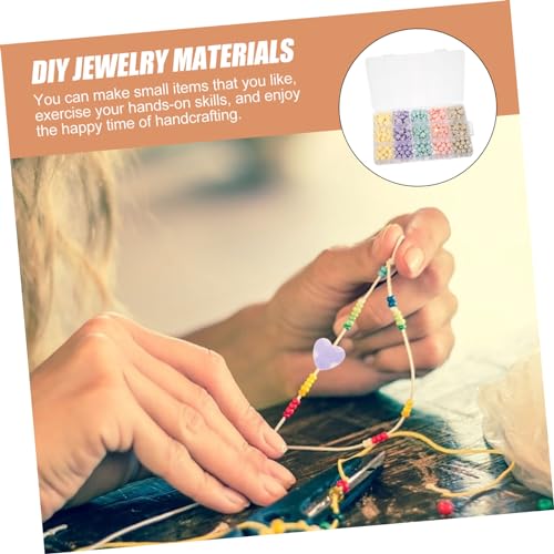 VILLFUL 1 Schachtel Acrylperlen Spacer Beads für DIY Schmuckherstellung Armband Halskette Perlen Auffädeln Handgefertigte Schmuckperlen Material für Basteln und Künstlerisches Gestalten VILLFUL 1 Schachtel Acrylperlen Spacer Beads für DIY Schmuckherstellung Armband Halskette Perlen Auffädeln Handgefertigte Schmuckperlen Material für Basteln und Künstlerisches Gestalten von VILLFUL