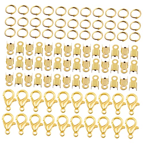 VILLFUL 1 Set DIY Zubehör, Schmuckherstellungsverschlüsse, Schmuckherstellung, Biegeringe, DIY Schmuckzubehör, DIY Ringe, Biegeringe Für Die Schmuckherstellung, Halsketten von VILLFUL