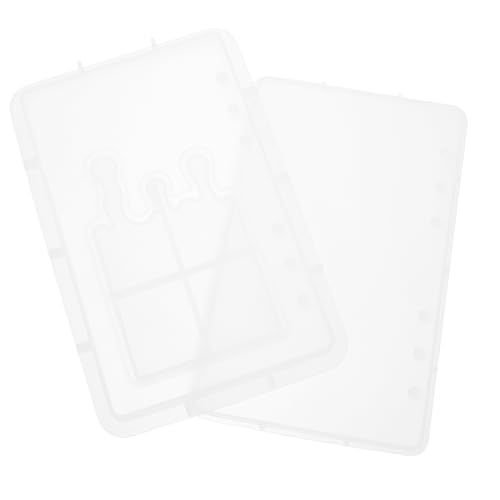 VILLFUL Eisform Aus Silikon Lesezeichenform Für Basteln Hülle Für Ordner Und Notizbücher Diy-form Zum Einlegen Von Epoxidharz VILLFUL Eisform Aus Silikon Lesezeichenform Für Basteln Hülle Für Ordner Und Notizbücher Diy-form Zum Einlegen Von Epoxidharz von VILLFUL