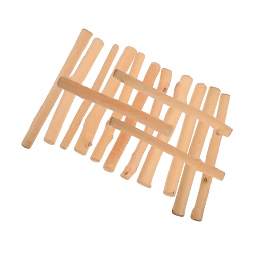 VILLFUL 1 Set Handgefertigte Holzmaterialien, Foto Requisiten, Vasenfüller, Treibholz Zum Basteln, Hochzeits Treibholzdekor, Naturholz, Treibholzhandwerk, DIY Zubehör, Bastelzubehör von VILLFUL