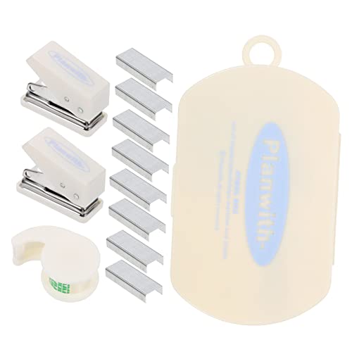 VILLFUL 1 Set Handwerkzeugkasten, Klebebandabroller, Klebeband, Hand Klebebandabroller, Klebebandabroller Für Kinder, Klebebandabroller, Kleiner Mini Hefter Und Klebebandabroller, VILLFUL 1 Set Handwerkzeugkasten, Klebebandabroller, Klebeband, Hand Klebebandabroller, Klebebandabroller Für Kinder, Klebebandabroller, Kleiner Mini Hefter Und Klebebandabroller, von VILLFUL