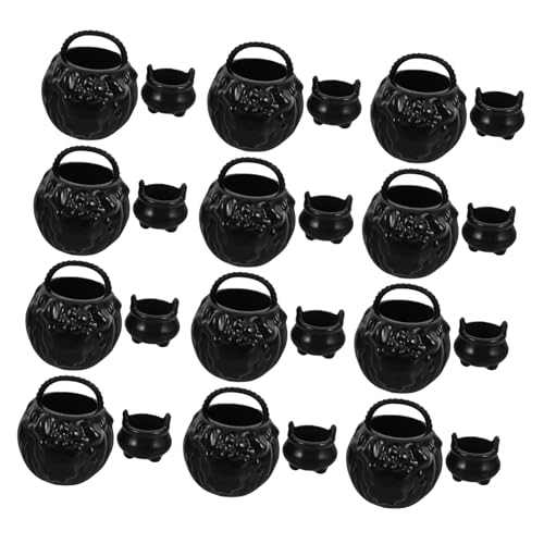 VILLFUL 1 Set Mini Hexenfass Kessel, Miniatur Kessel Aus Kunststoff, Halloween Miniaturen Zum Basteln, Party, Halloween Charms, Halloween Miniatur Hauszubehör, Mini Eimer Aus Kunststoff VILLFUL 1 Set Mini Hexenfass Kessel, Miniatur Kessel Aus Kunststoff, Halloween Miniaturen Zum Basteln, Party, Halloween Charms, Halloween Miniatur Hauszubehör, Mini Eimer Aus Kunststoff von VILLFUL