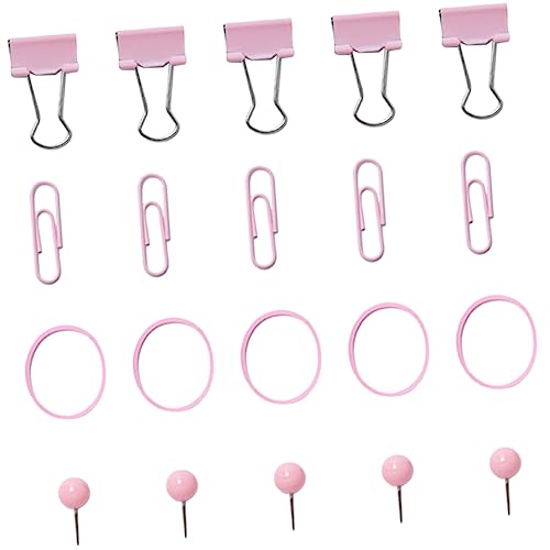 VILLFUL 1 Set Multifunktions Binderclips, Büroklammern, Büroklammern, Kleine Clips, Reißnägel, Clips Für Bürobedarf, Büro Binderbedarf, Papier Organisationsclips, Kleine Binderclips, Süße VILLFUL 1 Set Multifunktions Binderclips, Büroklammern, Büroklammern, Kleine Clips, Reißnägel, Clips Für Bürobedarf, Büro Binderbedarf, Papier Organisationsclips, Kleine Binderclips, Süße von VILLFUL