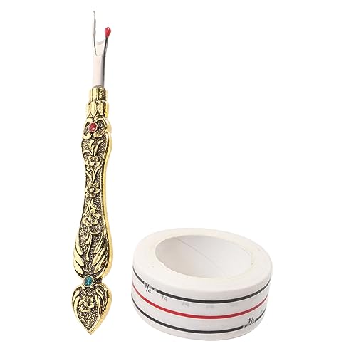 VILLFUL 1 Set Nahttrenner, Retro Nahtlöser, Etikettenentferner Für Kleidung, Fadenentferner, Einfädel Und Nahttrennwerkzeug, Nähnahttrenner, Nähfadenentferner, Einfädel Und Nahtlöser VILLFUL 1 Set Nahttrenner, Retro Nahtlöser, Etikettenentferner Für Kleidung, Fadenentferner, Einfädel Und Nahttrennwerkzeug, Nähnahttrenner, Nähfadenentferner, Einfädel Und Nahtlöser von VILLFUL