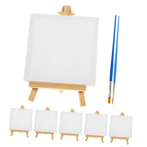 VILLFUL 1 Satz Mini-staffelei Malset Kinderleinwand Zum Malen Malstaffelei Und Malzubehör Für Studenten Und Anfänger VILLFUL 1 Satz Mini-staffelei Malset Kinderleinwand Zum Malen Malstaffelei Und Malzubehör Für Studenten Und Anfänger von VILLFUL