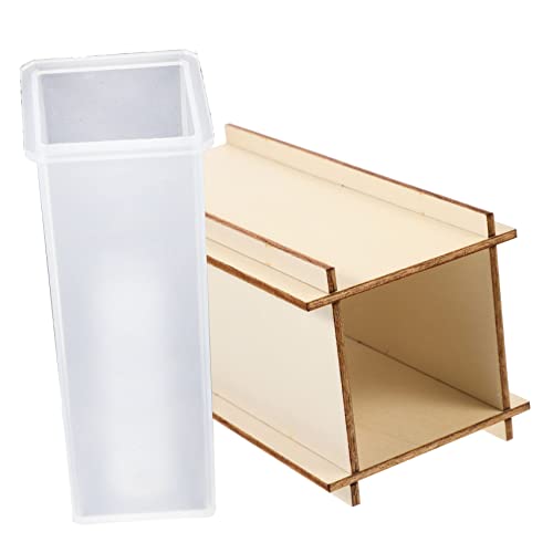 VILLFUL 1 Set Vasenform, Vase Silikonformen, Basteltopfform, Teelichthalterform, Vase Gussform, DIY Epoxidform, Blumenarrangement, Blumentopf Gussform, Desktop, DIY Form von VILLFUL