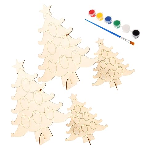 VILLFUL 1 Set Weihnachtsbaum Set Aus Holz, Rohlinge Für Holzornamente, Unbehandelte Holzornamente, Holzdekorationen, Holzhandwerk, Unbehandelt, Heimhandwerk, Ornamente, Holzhandwerk, VILLFUL 1 Set Weihnachtsbaum Set Aus Holz, Rohlinge Für Holzornamente, Unbehandelte Holzornamente, Holzdekorationen, Holzhandwerk, Unbehandelt, Heimhandwerk, Ornamente, Holzhandwerk, von VILLFUL