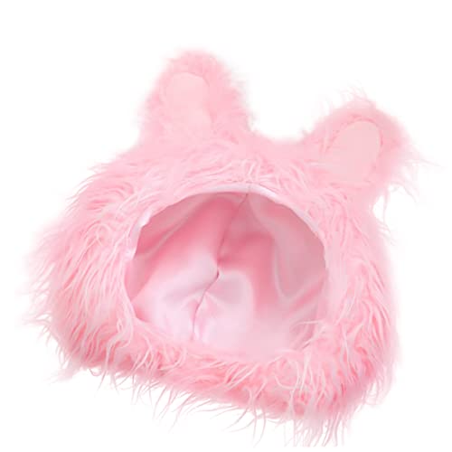 VILLFUL Kuscheltier 1 Stk Hasen Ohren Kopf Bedeckung Rosa Plüsch Und Pp Baumwolle Flauschige Das Foto von VILLFUL