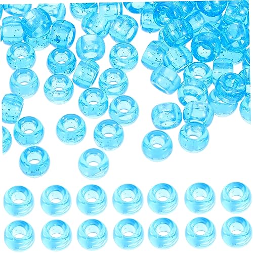 VILLFUL Transparente Perlen Aus Kunststoff Lose Diy-schmuckperlen Runde Perlengirlande Schmuckherstellungsmaterialien von VILLFUL