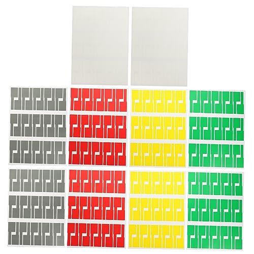 VILLFUL 10 Blatt A4 Farbe, Selbstklebend, Wasserdicht Und Reißfest, Netzwerkkabelmesser, Typ P Kabeletikett, Kabel Organizer Für Schulcomputer, Kabel Organizer, Kabel Etiketten Verwalten VILLFUL 10 Blatt A4 Farbe, Selbstklebend, Wasserdicht Und Reißfest, Netzwerkkabelmesser, Typ P Kabeletikett, Kabel Organizer Für Schulcomputer, Kabel Organizer, Kabel Etiketten Verwalten von VILLFUL