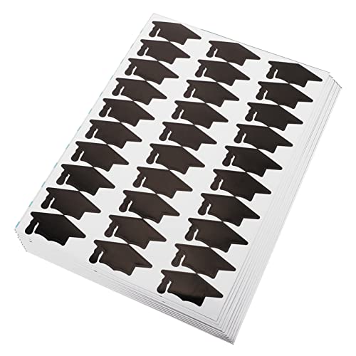 VILLFUL 10 Blatt Doktorhut Aufkleber Dekorative Abschlussaufkleber für Verpackungen und Scrapbooking für Schulwechsel und Abschlüsse VILLFUL 10 Blatt Doktorhut Aufkleber Dekorative Abschlussaufkleber für Verpackungen und Scrapbooking für Schulwechsel und Abschlüsse von VILLFUL