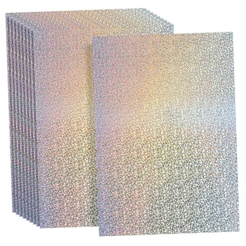 VILLFUL 10 Blatt Holografisches Glitzer Kartonpapier Starkes Buntes Bastelpapier für Diy Handwerk Scrapbooking Origami Vielseitiges Glitzerpapier für Kreative Bastelprojekte VILLFUL 10 Blatt Holografisches Glitzer Kartonpapier Starkes Buntes Bastelpapier für Diy Handwerk Scrapbooking Origami Vielseitiges Glitzerpapier für Kreative Bastelprojekte von VILLFUL