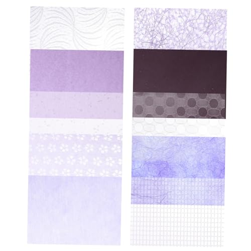 VILLFUL 10 Blatt Scrapbook Papier Handgeschöpftes Dickes Dekoratives Material mit Klaren Mustern Vielseitig für Tagebücher Handbücher DIY Bastelarbeiten Origami und Grußkarten Retro Stil VILLFUL 10 Blatt Scrapbook Papier Handgeschöpftes Dickes Dekoratives Material mit Klaren Mustern Vielseitig für Tagebücher Handbücher DIY Bastelarbeiten Origami und Grußkarten Retro Stil von VILLFUL