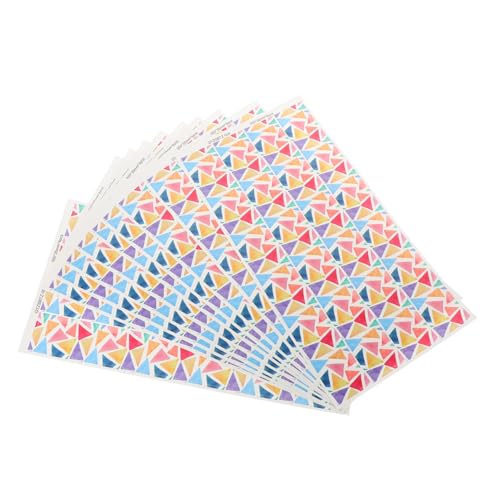 VILLFUL 10 Blatt Teiliges Wasserdichte Bulletin Board Border Sticker Bunte Dekorative Rahmen für Pinnwand Tafel und DIY Bastelprojekte Selbstklebend für Klassenzimmer und Wanddekoration VILLFUL 10 Blatt Teiliges Wasserdichte Bulletin Board Border Sticker Bunte Dekorative Rahmen für Pinnwand Tafel und DIY Bastelprojekte Selbstklebend für Klassenzimmer und Wanddekoration von VILLFUL