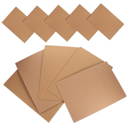 VILLFUL 10 Blatt Wellpappe Verpackungsmaterial Schutzkarton Mehrzweck Faltkarton Polstermaterial für Versand Umzug Zerbrechliche Gegenstände von VILLFUL