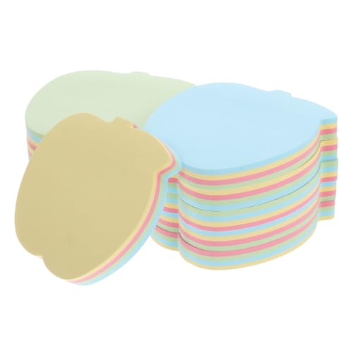 VILLFUL 10 Packungen Bunte Haftnotizen Apfelform Selbstklebend Unlinierte Memo Pads für Büro Schule Zuhause Vielseitig Verwendbar Praktische Notizzettel VILLFUL 10 Packungen Bunte Haftnotizen Apfelform Selbstklebend Unlinierte Memo Pads für Büro Schule Zuhause Vielseitig Verwendbar Praktische Notizzettel von VILLFUL