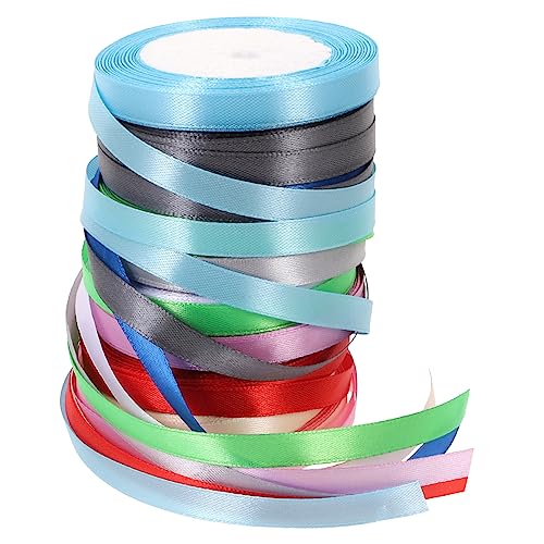VILLFUL 10 Rollen Geschenkband Dekorative Satinbänder für Blumensträuße Geschenkverpackungen und Bastelprojekte Vielseitig Einsetzbar für Hochzeiten und Besondere Anlässe VILLFUL 10 Rollen Geschenkband Dekorative Satinbänder für Blumensträuße Geschenkverpackungen und Bastelprojekte Vielseitig Einsetzbar für Hochzeiten und Besondere Anlässe von VILLFUL