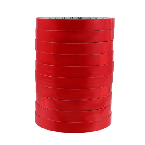 VILLFUL 10 Rollen Pack Versiegelungsband Hochwertiges Reißfestes Klebeband für Supermarkt Zubindemaschinen Vielseitig Einsetzbar für Verpackung und Versiegelung Langlebig und Einfach VILLFUL 10 Rollen Pack Versiegelungsband Hochwertiges Reißfestes Klebeband für Supermarkt Zubindemaschinen Vielseitig Einsetzbar für Verpackung und Versiegelung Langlebig und Einfach von VILLFUL