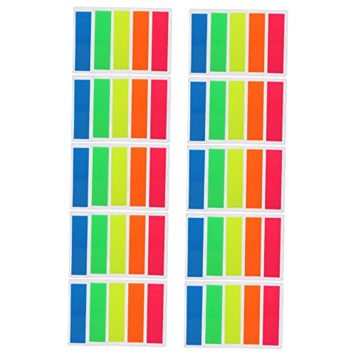 VILLFUL 10 Sätze Haftnotizen Index Tabs Selbstklebend Farbige Markierungsflaggen für Büroorganisation Dokumentenkennzeichnung Planer und Kalender Praktische Haftmarker für Notizen und VILLFUL 10 Sätze Haftnotizen Index Tabs Selbstklebend Farbige Markierungsflaggen für Büroorganisation Dokumentenkennzeichnung Planer und Kalender Praktische Haftmarker für Notizen und von VILLFUL