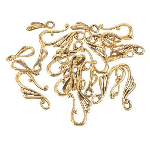 VILLFUL 10 Sätze Teiliges Ohrring Toggle Verschlüsse aus Robustem Zinklegierung Metall Einfache Montage Langlebig und Rostfrei für DIY Schmuckherstellung und Ohrschmuck Zubehör von VILLFUL
