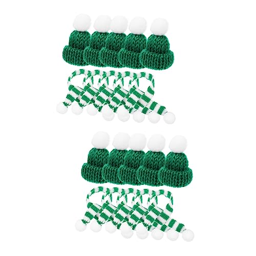 VILLFUL 10 Sets Weihnachts Mini Mütze, Weihnachts Weindekoration, Weinflaschen Ornamente, Weihnachts Weinflaschenhut, Weihnachtsdekorationen, Weinflaschenhülle, Weinflaschenhüte, VILLFUL 10 Sets Weihnachts Mini Mütze, Weihnachts Weindekoration, Weinflaschen Ornamente, Weihnachts Weinflaschenhut, Weihnachtsdekorationen, Weinflaschenhülle, Weinflaschenhüte, von VILLFUL
