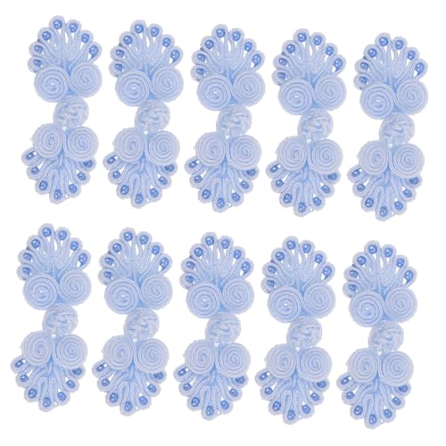VILLFUL 10 Stück Cheongsam Knöpfe, Nähknöpfe, Dekorative Knöpfe, Chinesische Knotenknöpfe Zum Nähen VILLFUL 10 Stück Cheongsam Knöpfe, Nähknöpfe, Dekorative Knöpfe, Chinesische Knotenknöpfe Zum Nähen von VILLFUL