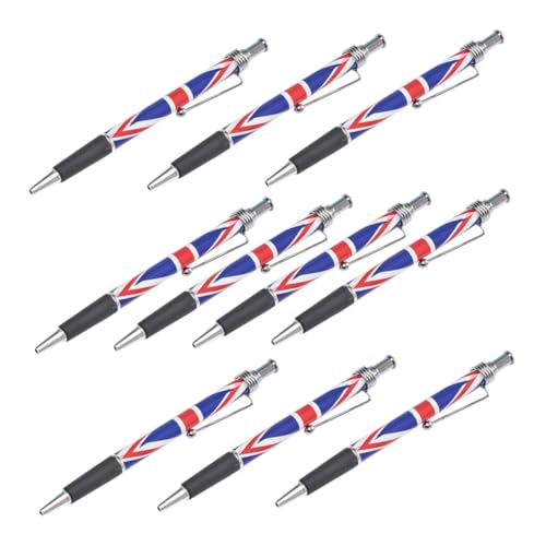 VILLFUL 10 Stück Flaggen Kugelschreiber Patriotischer Kugelschreiber Schreibstifte Bequemer Schreibstift Kugelschreiber Für Den Heimgebrauch Kugelschreiber Patriotischer Stift VILLFUL 10 Stück Flaggen Kugelschreiber Patriotischer Kugelschreiber Schreibstifte Bequemer Schreibstift Kugelschreiber Für Den Heimgebrauch Kugelschreiber Patriotischer Stift von VILLFUL