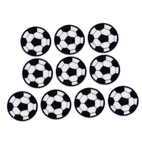 VILLFUL 10 Stück Fußball Stoffaufnäher Cartoon Abnehmbare Sport Patches Strapazierfähige Kleidung Flicken Dekorative Textilapplikationen für Jacken Mäntel DIY Kleidung Zubehör VILLFUL 10 Stück Fußball Stoffaufnäher Cartoon Abnehmbare Sport Patches Strapazierfähige Kleidung Flicken Dekorative Textilapplikationen für Jacken Mäntel DIY Kleidung Zubehör von VILLFUL