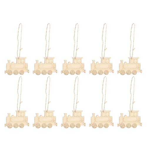 VILLFUL 10 Stück Hängende Holzscheiben Holz Zug Kopf Anhänger für DIY Dekorationen Rustikale Holzspielzeuge Bastelmaterialien für Kreative Projekte und Wohnaccessoires VILLFUL 10 Stück Hängende Holzscheiben Holz Zug Kopf Anhänger für DIY Dekorationen Rustikale Holzspielzeuge Bastelmaterialien für Kreative Projekte und Wohnaccessoires von VILLFUL