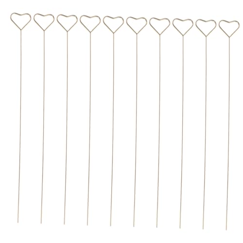 VILLFUL Herzförmige Stock Aus Metall Kartenhalter Für Blumensträuße Partydekoration Tischdekorations-accessoires VILLFUL Herzförmige Stock Aus Metall Kartenhalter Für Blumensträuße Partydekoration Tischdekorations-accessoires von VILLFUL