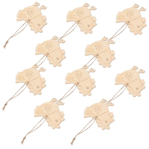 VILLFUL 10 Stück Holz Hühner Anhänger Unfertige Holzfiguren für DIY Bastelarbeiten Kreative Kinderaktivitäten und Dekorative Anlässe VILLFUL 10 Stück Holz Hühner Anhänger Unfertige Holzfiguren für DIY Bastelarbeiten Kreative Kinderaktivitäten und Dekorative Anlässe von VILLFUL