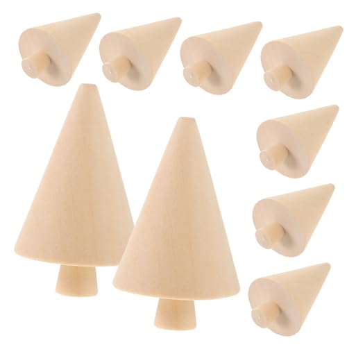 VILLFUL 10 Stück Holzbaumschmuck, Holzverzierungen Zum Basteln, Kleiner Baumschmuck, Holzbäume Zur Dekoration, Holzeichel Ornamente, Holzbastelbedarf, Unbehandelte Holzeicheln, VILLFUL 10 Stück Holzbaumschmuck, Holzverzierungen Zum Basteln, Kleiner Baumschmuck, Holzbäume Zur Dekoration, Holzeichel Ornamente, Holzbastelbedarf, Unbehandelte Holzeicheln, von VILLFUL